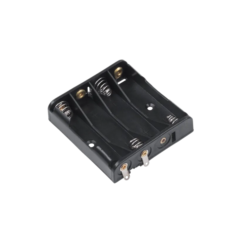 Koszyk na baterie 4xAA płaski