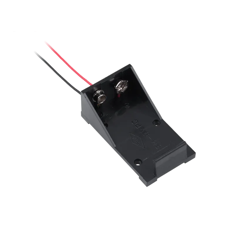 Koszyk na baterie 9V otwarty