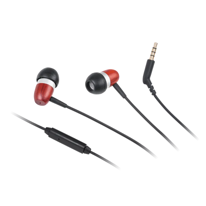 Kruger&Matz słuchawki douszne z mikrofonem KM 108M RW