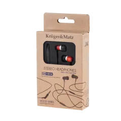 Kruger&Matz słuchawki douszne z mikrofonem KM 108M RW