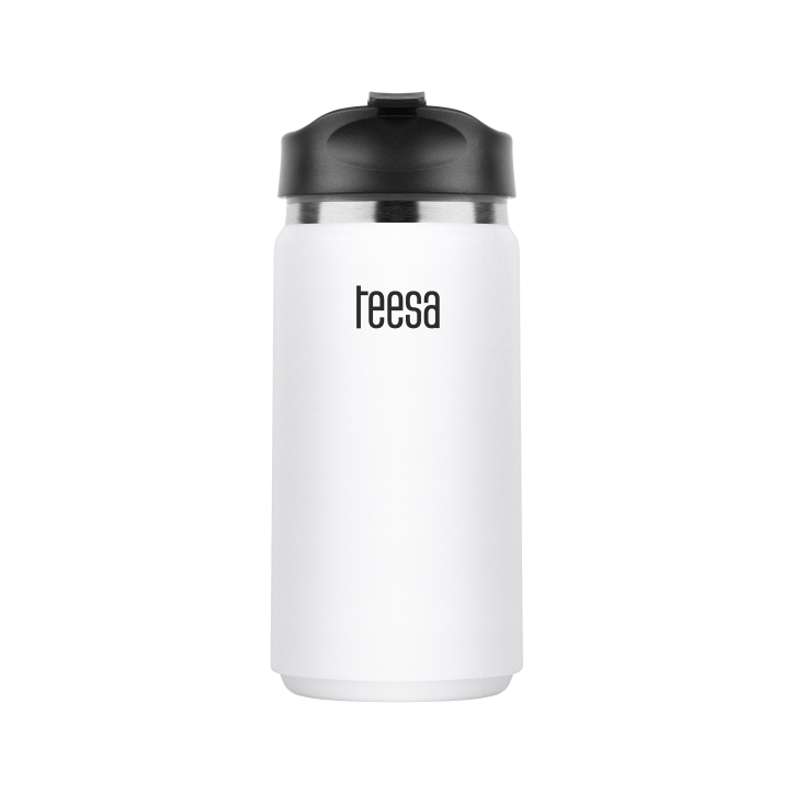 Kubek termiczny TEESA 350ml white Kubek termiczny TEESA 350ml white