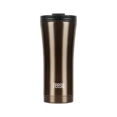 Kubek termiczny TEESA 500ml dark brown