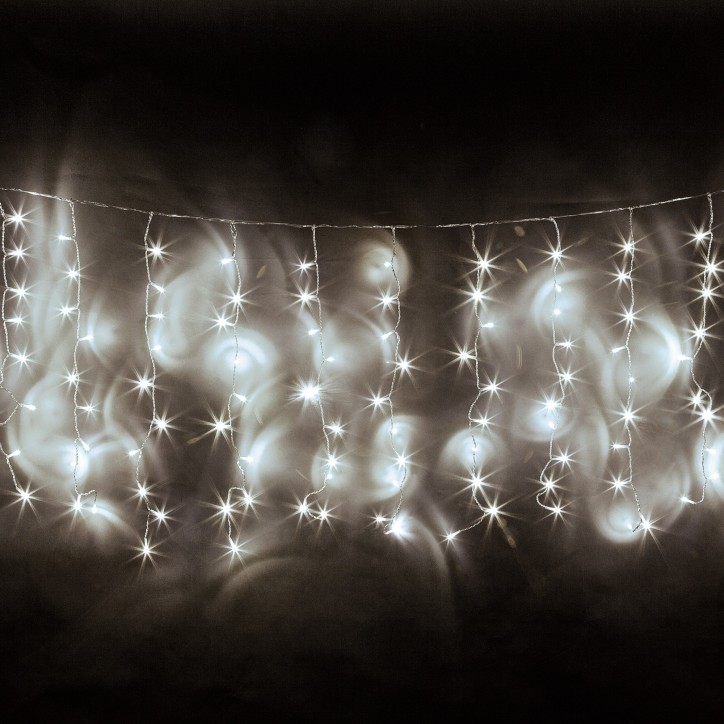 Kurtyna świetlna 10m (660 Led) kolor zimny biały, IP 44 Kurtyna świetlna 10m (660 Led) kolor zimny biały, IP 44