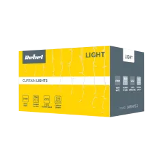 Kurtyna świetlna 5m (330 led), kolor ciepły biały. IP 44