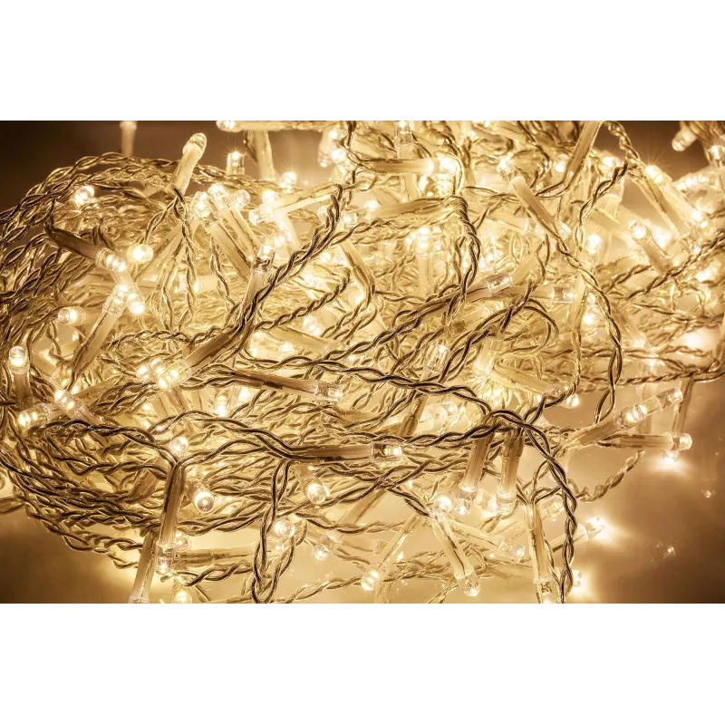 Kurtyna świetlna 5m (330LED), kolor ciepły biały, IP44