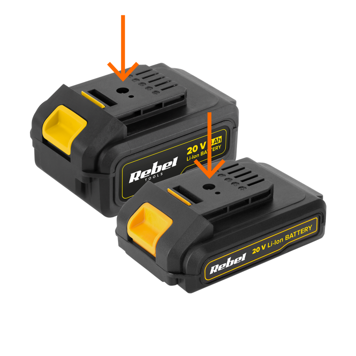 Ładowarka akumulatora 20V 2A/4A Rebel Tools Ładowarka akumulatora 20V 2A/4A Rebel Tools