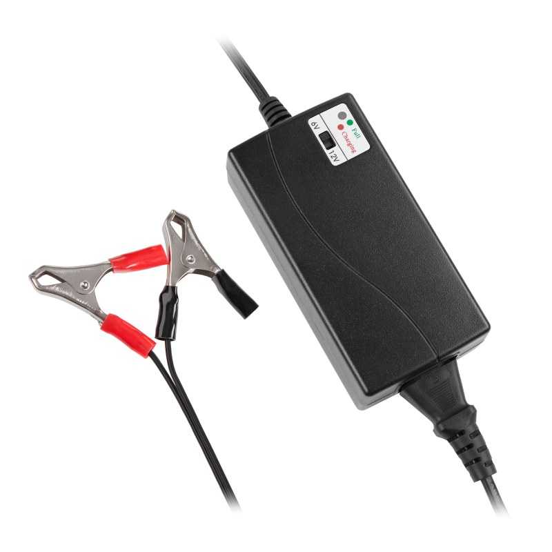 Ładowarka automatyczna do akumulatorów żelowych 6V/12V (1800mA)