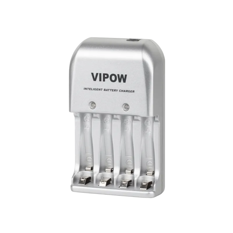 Ładowarka do akumulatorków VIPOW 3w1 PFC001 4xAA 4xAAA Ładowarka do akumulatorków VIPOW 3w1 PFC001 4xAA 4xAAA