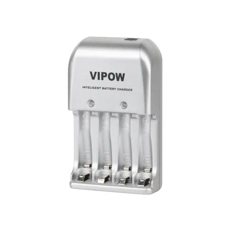 Ładowarka do akumulatorków VIPOW 3w1 PFC001 4xAA 4xAAA