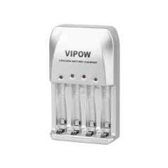 Ładowarka do akumulatorków VIPOW LIFELONG PSC001 4xAA 4xAAA