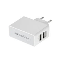 Ładowarka dualUSB Kruger&Matz 2100mA