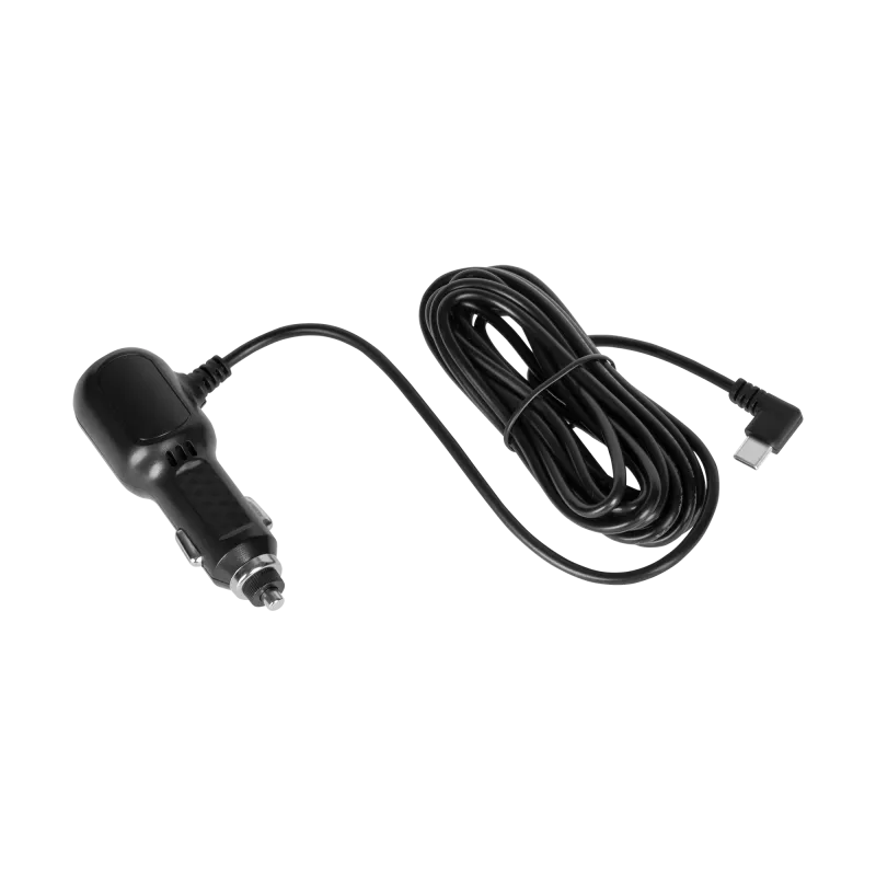 Ładowarka samochochodowa z kablem USB typu C 5V 3A Ładowarka samochochodowa z kablem USB typu C 5V 3A
