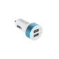 Ładowarka samochodowa 2xUSB 2100 mA mix kolor HQ Ładowarka samochodowa 2xUSB 2100 mA mix kolor HQ