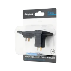 Ładowarka samochodowa 2xUSB 3100 mA z miernikiem napięcia
