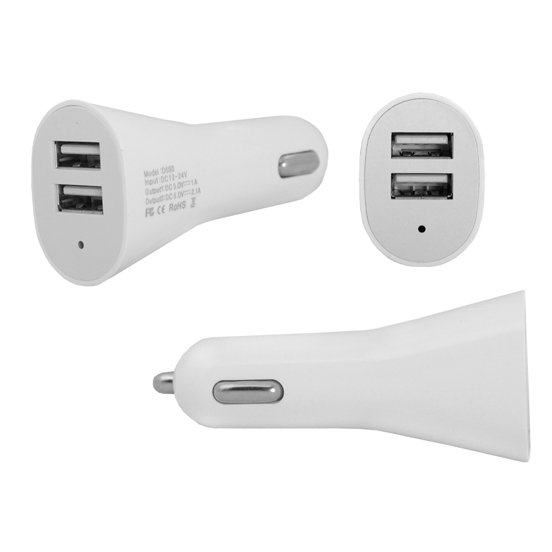 Ładowarka samochodowa dual USB 3,1A LXG253