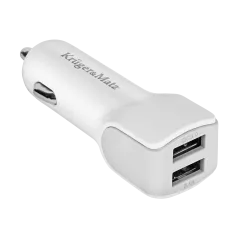 Ładowarka samochodowa Kruger&Matz 2xUSB 3000 mA z funkcją Quick Charge 3.0