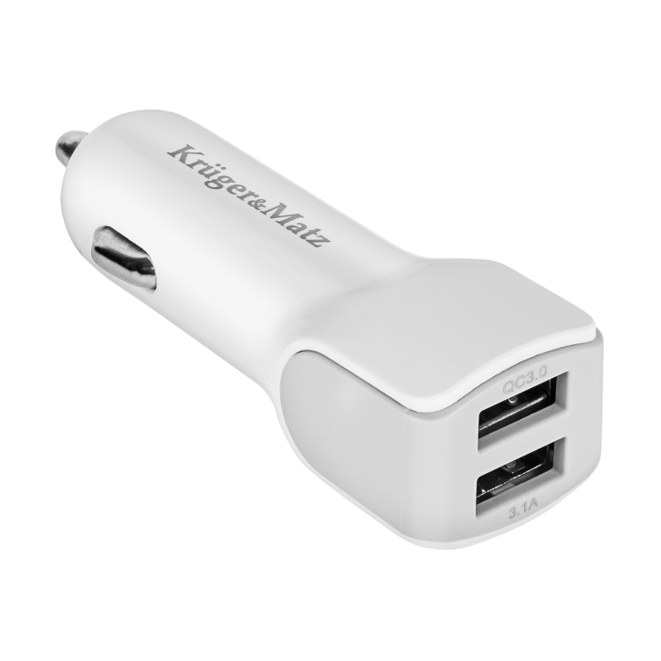 Ładowarka samochodowa Kruger&Matz 2xUSB 2400 mA Ładowarka samochodowa Kruger&Matz 2xUSB 2400 mA