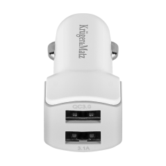Ładowarka samochodowa Kruger&Matz 2xUSB 2400 mA