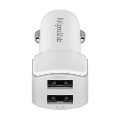 Ładowarka samochodowa Kruger&Matz 2xUSB 2400 mA