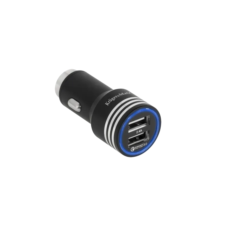 Ładowarka samochodowa Kruger&Matz 2xUSB 4800mA z funkcją Quick Charge 3.0