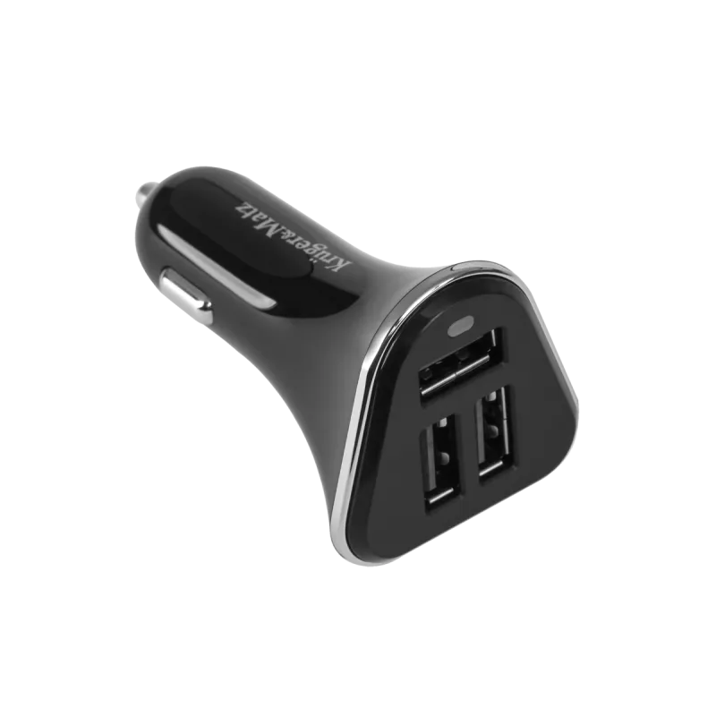 Ładowarka samochodowa Kruger&Matz 3xUSB 5200 mA czarna