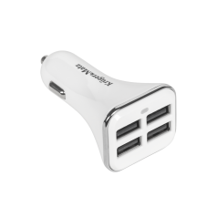 Ładowarka samochodowa Kruger&Matz 4 USB 6.8A biała