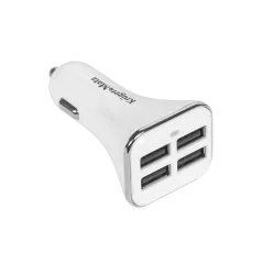 Ładowarka samochodowa Kruger&Matz 4 USB 6.8A biała
