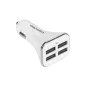 Ładowarka samochodowa Kruger&Matz 4 USB 6.8A biała