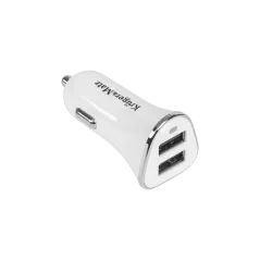 Ładowarka samochodowa Kruger&Matz dual USB 2.4A biała
