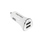 Ładowarka samochodowa Kruger&Matz dual USB 2.4A biała Ładowarka samochodowa Kruger&Matz dual USB 2.4A biała