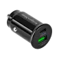 Ładowarka samochodowa Kruger&Matz dual USB 3100 mA z funkcją Quick Charge 3.0 i Power Delivery
