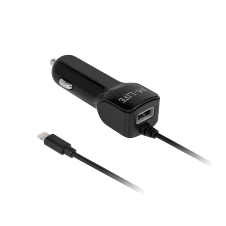 Ładowarka samochodowa M-Life do Apple iPhone, iPad + USB 2100 mA