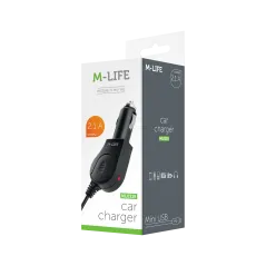 Ładowarka samochodowa M-LIFE mini USB 2000 mA