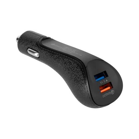 Ładowarka samochodowa REBEL 2xUSB 5100mA 15W z funkcją Quick Charge 3.0