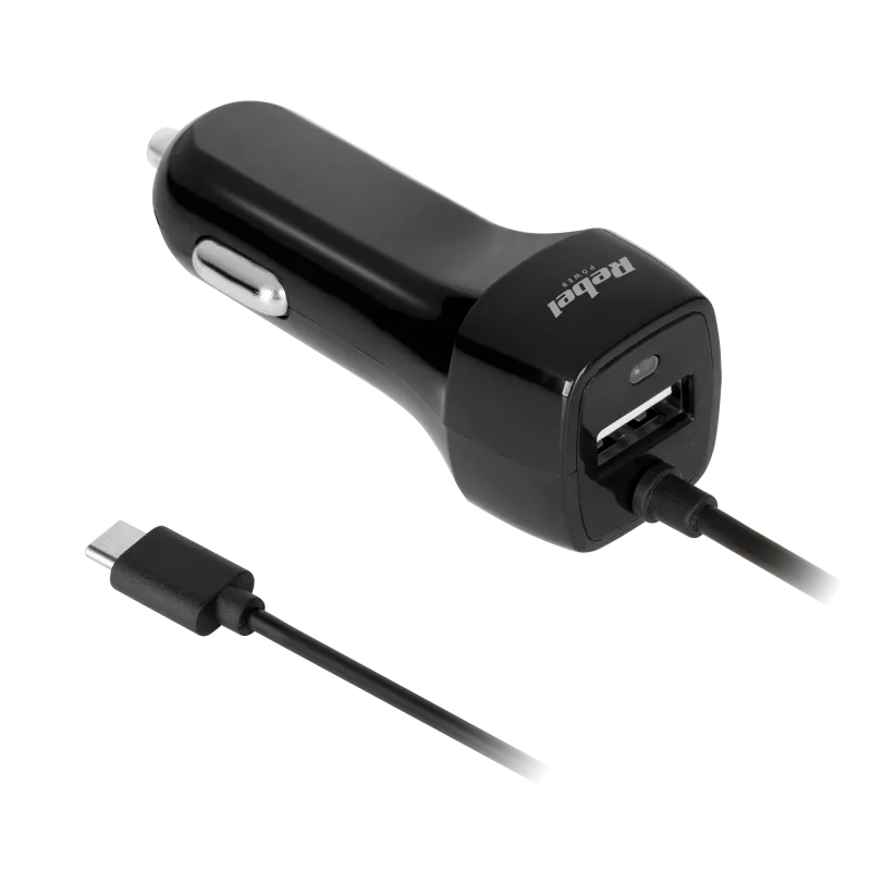 Ładowarka samochodowa Rebel typu C