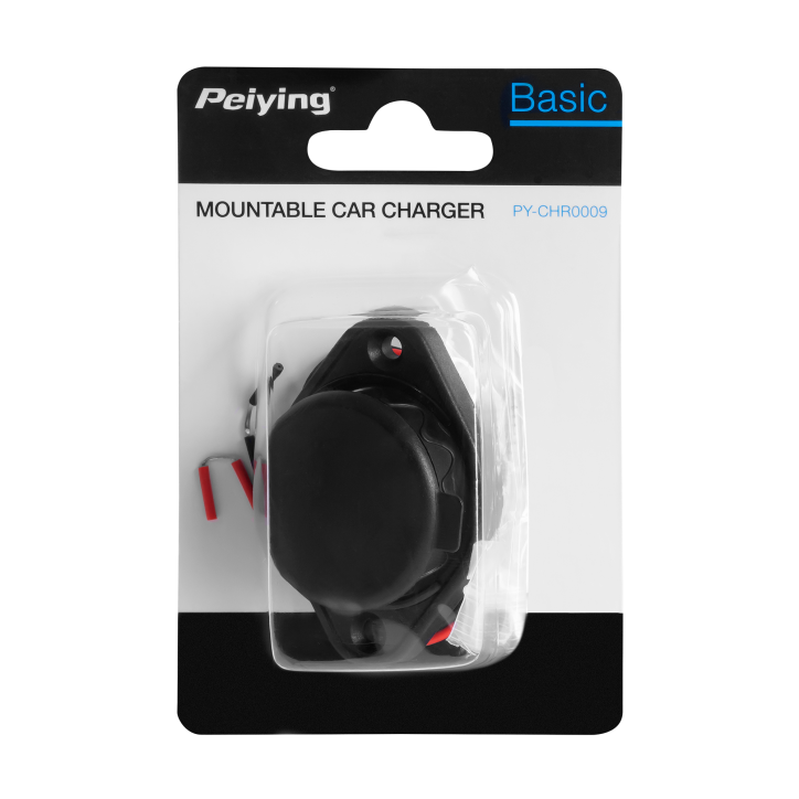 Ładowarka samochodowa USB+USB typu C z funckją Quick Charge i Power Delivery Ładowarka samochodowa USB+USB typu C z funckją Quick Charge i Power Delivery