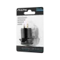 Ładowarka samochodowa USB+USB typu C z funkcją Quick Charge, Power Delivery i miernikiem napięcia 48W Ładowarka samochodowa USB+USB typu C z funkcją Quick Charge, Power Delivery i miernikiem napięcia 48W