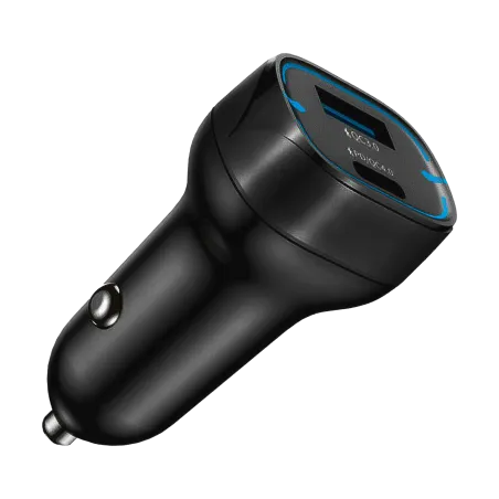 Ładowarka samochodowa z funkcją Power Delivery i Quick Charge 38W