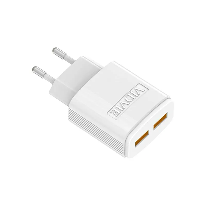 Ładowarka sieciowa dual USB + kabel Typu C 2400 mA Ładowarka sieciowa dual USB + kabel Typu C 2400 mA