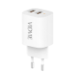 Ładowarka sieciowa dual USB 2400 mA