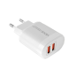 Ładowarka sieciowa dual USB 2400 mA Ładowarka sieciowa dual USB 2400 mA