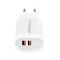 Ładowarka sieciowa dual USB 2400 mA Ładowarka sieciowa dual USB 2400 mA