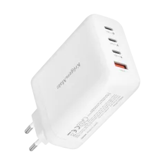 Ładowarka sieciowa Kruger&Matz 140 W GaN z funkcją Quick Charge i Power Delivery