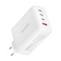Ładowarka sieciowa Kruger&Matz 140 W GaN z funkcją Quick Charge i Power Delivery Ładowarka sieciowa Kruger&Matz 140 W GaN z funkcją Quick Charge i Power Delivery