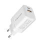 Ładowarka sieciowa Kruger&Matz 45 W GaN z funkcją Power Delivery i Quick Charge Ładowarka sieciowa Kruger&Matz 45 W GaN z funkcją Power Delivery i Quick Charge