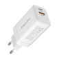 Ładowarka sieciowa Kruger&Matz 65 W GaN z funkcją Power Delivery i Quick Charge