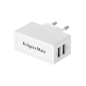 Ładowarka sieciowa Kruger&Matz dual usb 2400 mA