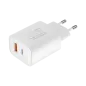 Ładowarka sieciowa Kruger&Matz GaN dual USB z funkcją Power Delivery i Quick Charge Ładowarka sieciowa Kruger&Matz GaN dual USB z funkcją Power Delivery i Quick Charge