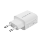 Ładowarka sieciowa Kruger&Matz GAN dual USB z funkcją Power Delivery i Quick Charge Ładowarka sieciowa Kruger&Matz GAN dual USB z funkcją Power Delivery i Quick Charge