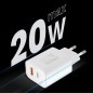 Ładowarka sieciowa Kruger&Matz GAN dual USB z funkcją Power Delivery i Quick Charge Ładowarka sieciowa Kruger&Matz GAN dual USB z funkcją Power Delivery i Quick Charge
